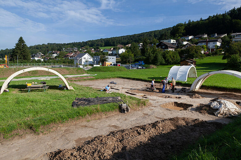 Ausgrabung in Möriken-Wildegg 2021 Ausgrabung in Möriken-Wildegg 2021