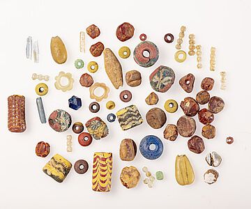 Perlen aus dem Mädchengrab