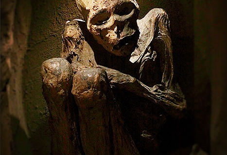 Mumie in Bogota