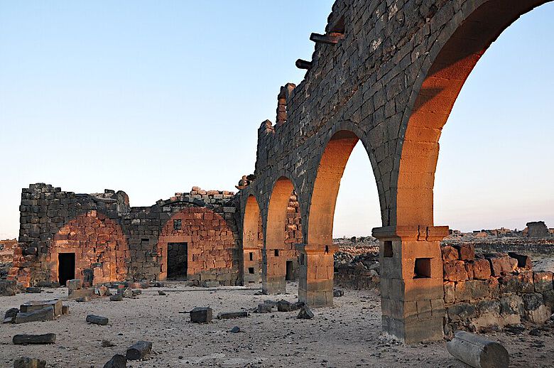 Die Westkirche in Umm Al-Jimāl/Jordanien