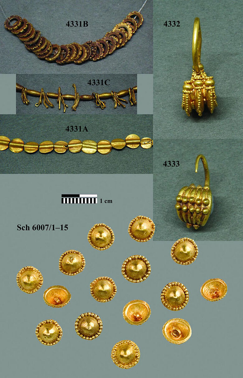 Goldobjekte aus Troia