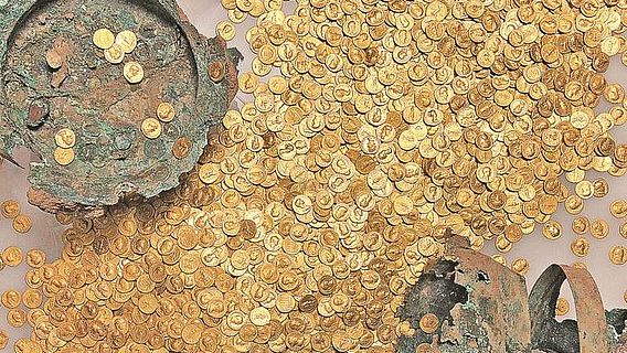 Der größte erhaltene römische Goldmünzenschatz der Welt