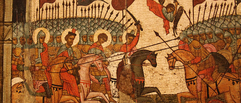 Schlacht der Nowgoroder gegen die Susdaler im Jahr 1170