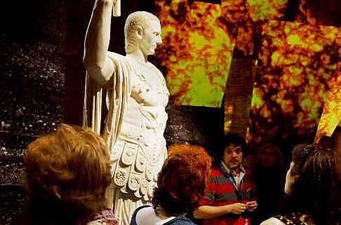 Impression aus der Pompeji-Ausstellung in Madrid (Foto: &copy; Canal de Isabel II Gestión)