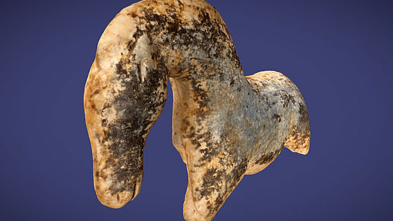 Mammutelfenbeinfigur vom Vogelherd (3D-Modell)