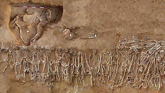 Massengrab aus der Schlacht von Himera im Jahr 409 v. u. Z.