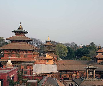 Der Königsplatz von Patan, Nepal