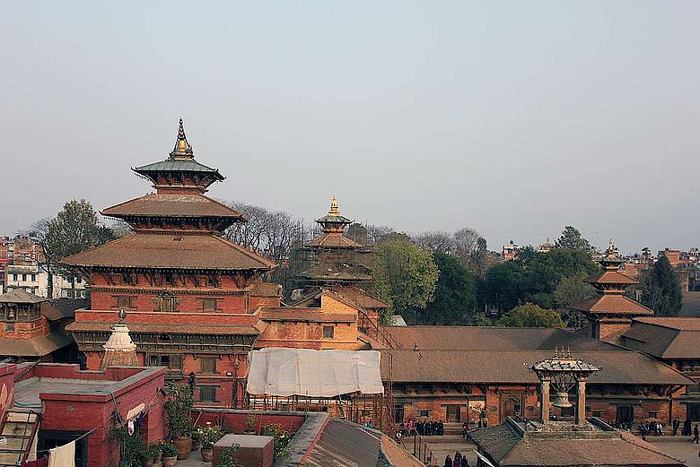 Der Königsplatz von Patan, Nepal