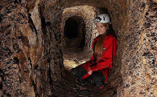 Untersuchungen im Stolleninneren