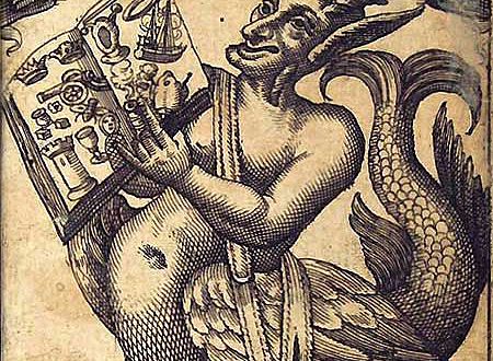Frontispiz der 1669 erschienenen Erstausgabe von Grimmelshausens »Der Abentheuerliche Simplicissimus« (Ausschnitt)