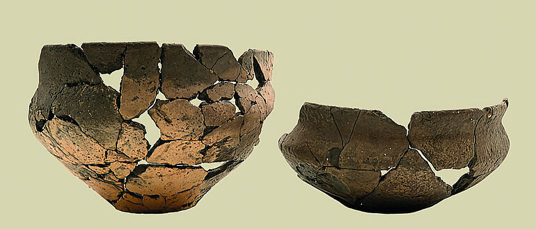 Eisenzeitliche Gefäße aus Borgentreich