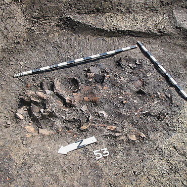 Neolithische Abfallgrube Neolithische Abfallgrube