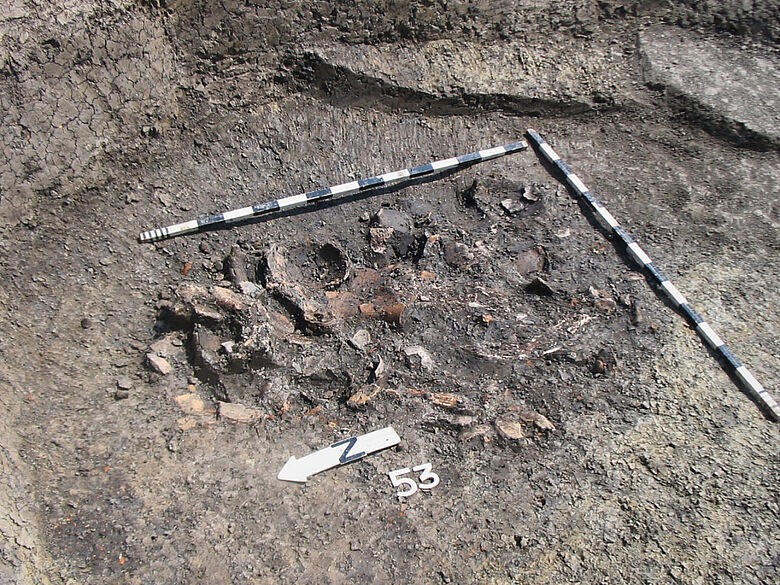 Neolithische Abfallgrube