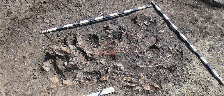 Neolithische Abfallgrube