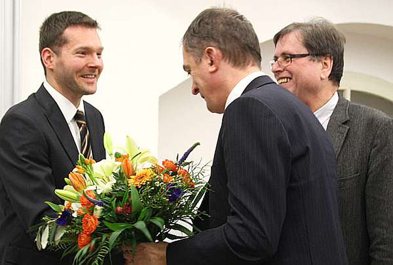 Marco Tullner, Dr. Hauke Horn, Prof. Dr. Wolfgang Schenkluhn