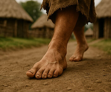 Neolithischer Laufhorizont