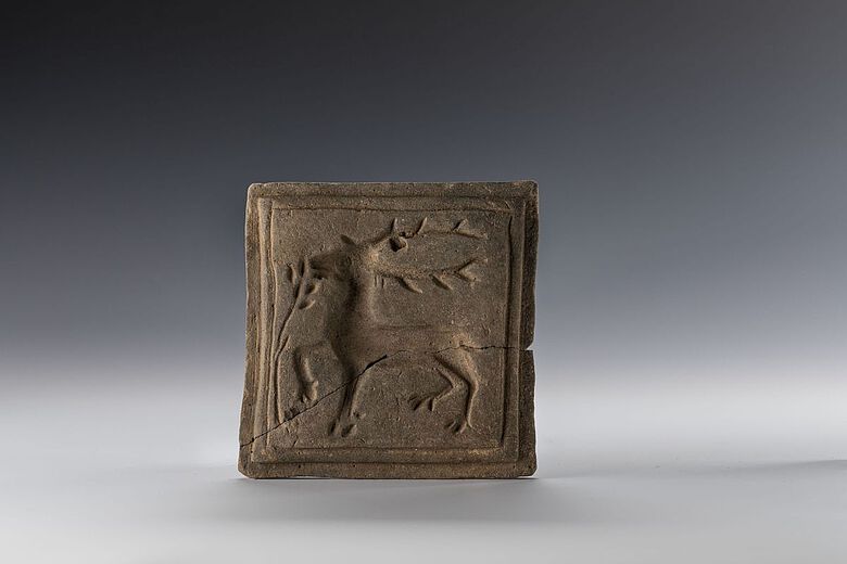 Model für eine Blattkachel