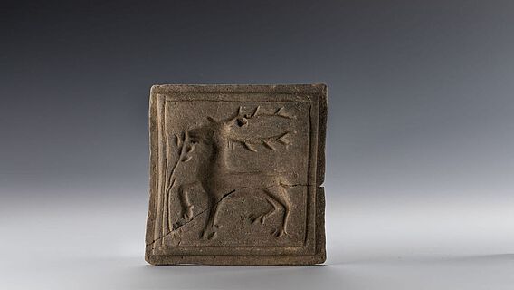 Model für eine Blattkachel