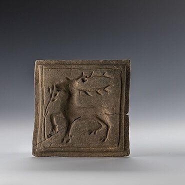 Model für eine Blattkachel