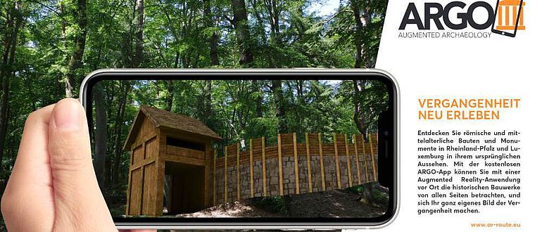 Rekonstruktion der keltischen Höhensiedlung von Befort in der ARGP-App Rekonstruktion der keltischen Höhensiedlung von Befort in der ARGP-App