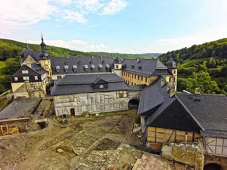 Ausgrabung Schloss Stolberg