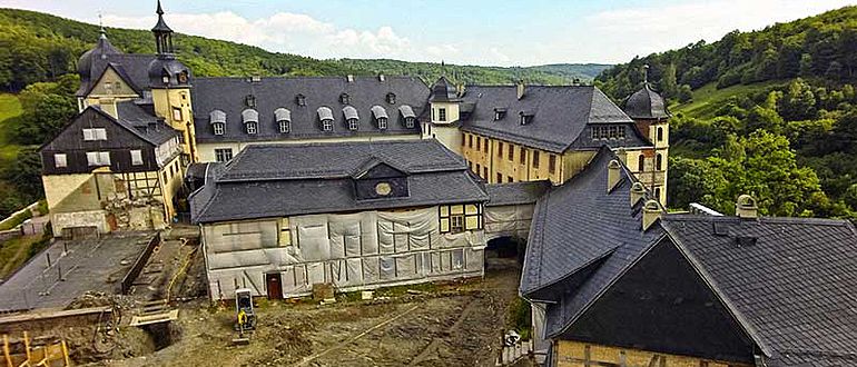 Ausgrabung Schloss Stolberg