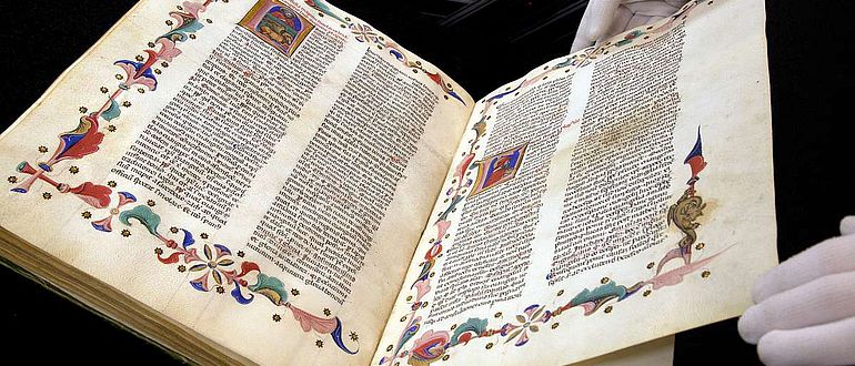 Illustrierter lateinischer Prachtkodex aus der Biblioteca Apostolica Vaticana