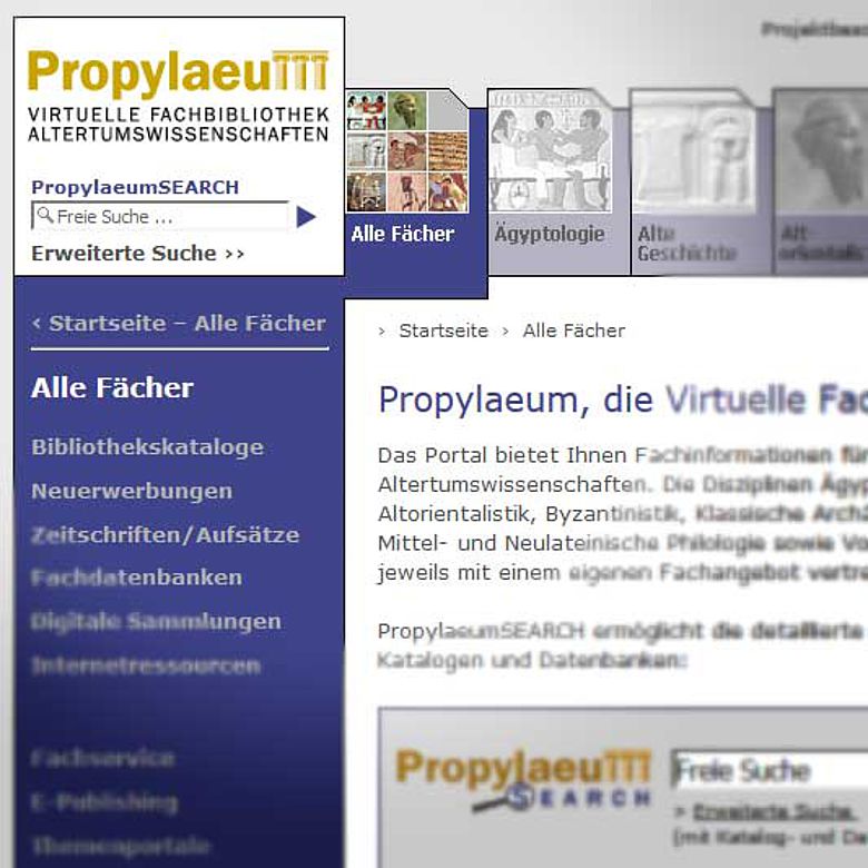 Propylaeum Homepage