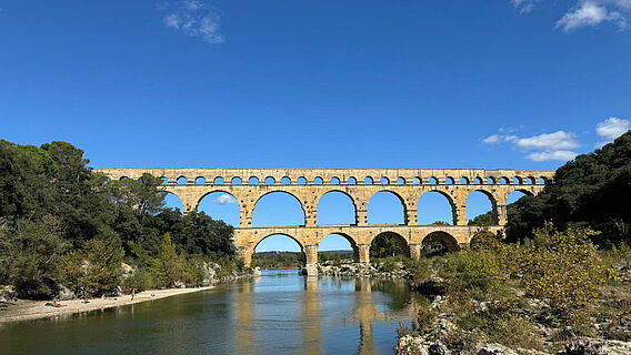 Aquädukt bei Nîmes