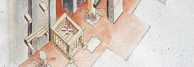 Rom - Kolosseum - Raubtier-Lift