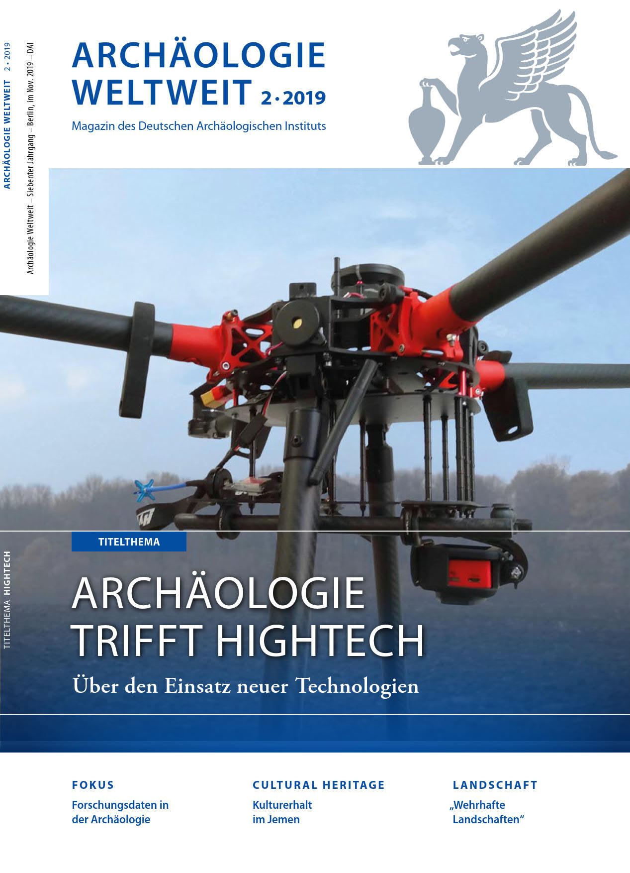 Cover: Archäologie Weltweit 2/2019